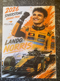 Lando Norris commemorative print.